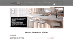 Desktop Screenshot of laminart.pl